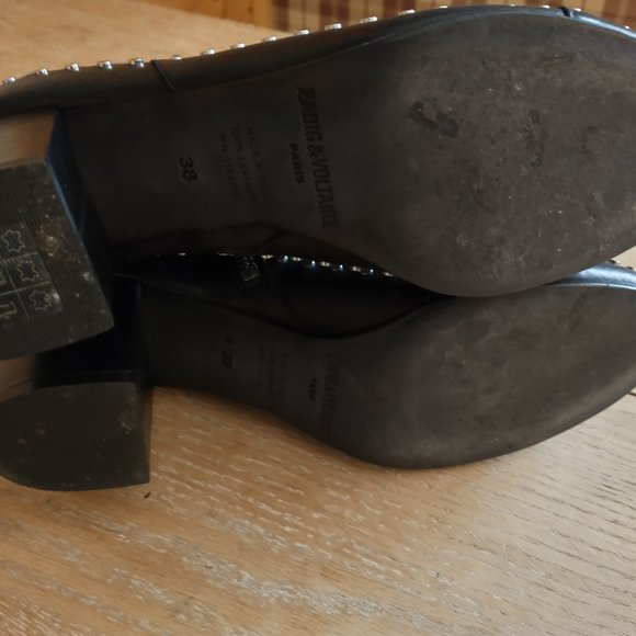ZADIG & VOLTAIRE studded boots - Picture 2 of 5